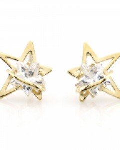 [제나벨라] 14K18K별모양침 큐트 스타 귀걸이
