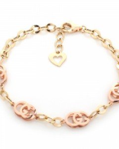 [제나벨라] 14K 18K골드 여자할로우체인팔찌 루이스 팔찌