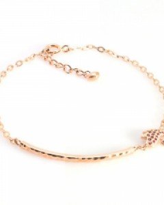 [제나벨라] 14K 18K골드 심플 여자스틱체인팔찌비엘 팔찌