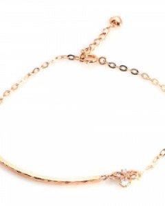 [제나벨라] 14K 18K골드 심플 여자스틱체인팔찌 콜리오 팔찌