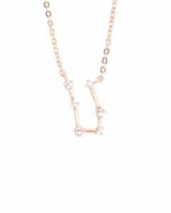 [제나벨라] 14K18K 심플목걸이 제미니 목걸이 [별자리-쌍둥이자리]