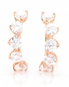 [제나벨라] 14K18K 핑크골드 원터치링 마노스 귀걸이