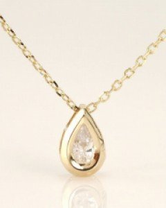 [제나벨라] 14K 18K 데일리 포인트목걸이 페어 포인트 목걸이