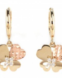 [제나벨라] 14K 18K 데일리 원터치 귀걸이 포어셔 귀걸이