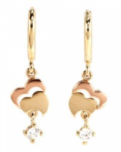 [제나벨라] 14K 18K 데일리 원터치 귀걸이 밀레나 귀걸이