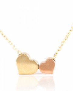 [제나벨라] 14K 18K 데일리 하트 포인트목걸이 줄리아 목걸이