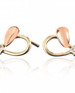 [제나벨라] 14K 18K골드 심플 데일리침귀걸이 달리아 귀걸이