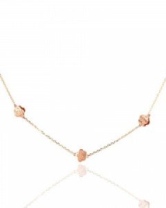 [제나벨라] 14K 18K 포인트 목걸이 오나그라 목걸이