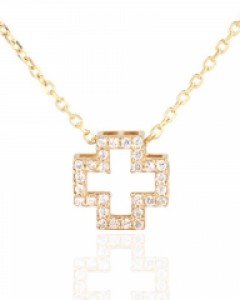 [제나벨라] 14K 18K 데일리 포인트목걸이 베리타 목걸이