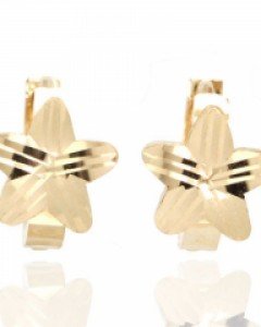 [제나벨라] 14K 18K 데일리 원터치 귀걸이 샤인 플로스 귀걸이