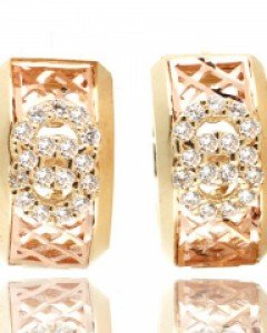 [제나벨라] 14K 18K 데일리 원터치 귀걸이 지안나 귀걸이