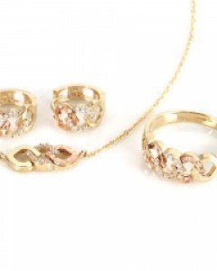 [제나벨라] 14K 18K 골드 아잘리아 세트