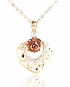 [제나벨라] 14K 18K 포인트 목걸이 산드라 목걸이