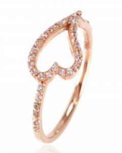 [제나벨라] 14K 18K 로즈골드 키아리나 반지