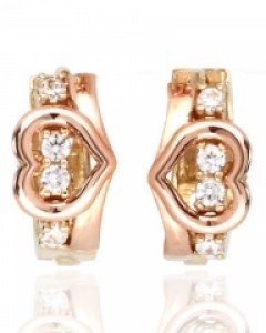 [제나벨라] 14K 18K 데일리 원터치 귀걸이 로데 귀걸이