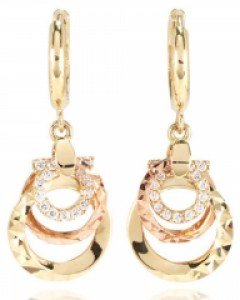 [제나벨라] 14K 18K 데일리 원터치 귀걸이 엘리나 귀걸이