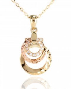 [제나벨라] 14K 18K 포인트 목걸이 엘리나 목걸이