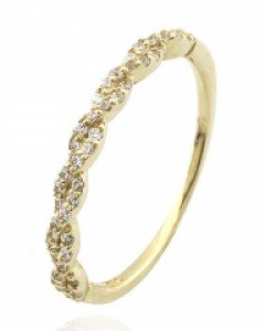 [제나벨라] 14K 18K 데일리 큐빅 반지 제니카 반지