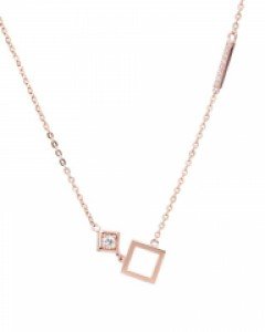 [제나벨라] 14K18K 포인트목걸이 로비고 목걸이