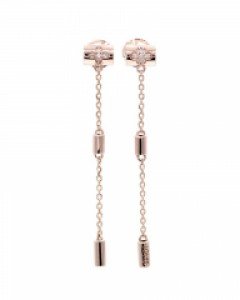 [제나벨라] 14K 18K골드 심플 데일리체인귀걸이 베로나 귀걸이