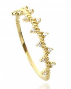 [14k/18k반지] [반지싼곳] - 심플 미스반지 ♥ 포라 반지