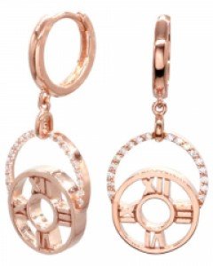 제나벨라 14K 18K 핑크골드 명품스타일 원터치 레갈로 귀걸이