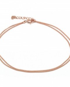 [제나벨라] 14K 18K골드 심플 여자체인발찌 베이직 체인 발찌