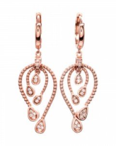 제나벨라 14K 18K 핑크골드 명품스타일 원터치 안나리사 귀걸이