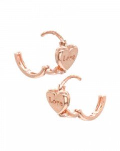 14K 18K 핑크골드 원터치 귀걸이세트 핑크 발로르브 귀걸이