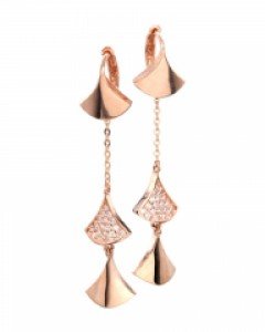 [제나벨라]14K 핑크골드 엘킨 원터치 귀걸이