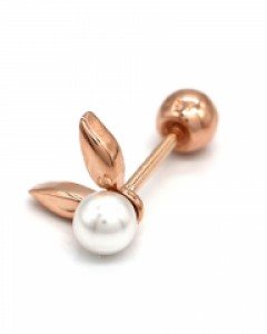 [제나벨라] 14K 펄 앙고라 피어싱 [낱개상품]