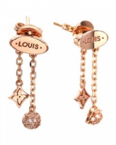 [제나벨라] 14K 로즈골드 칸델라 귀걸이