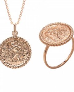 [제나벨라] 14K 로즈골드 도넬 세트