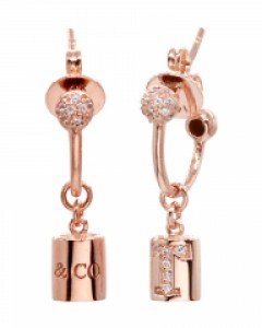 [제나벨라] 14K 18K 로즈골드 라모나 귀걸이