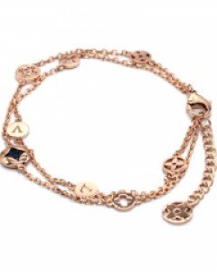 [제나벨라] 14K 18K 로즈골드 네비스 팔찌