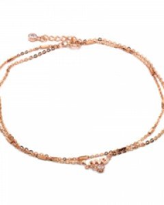 [제나벨라] 14K 18K 로즈골드 데르나 발찌