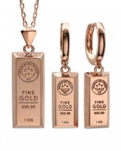 [제나벨라] 14K 18K 로즈골드 팔라가 세트(S)