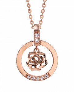 [제나벨라] 14K 18K 로즈골드 네비쉬 목걸이