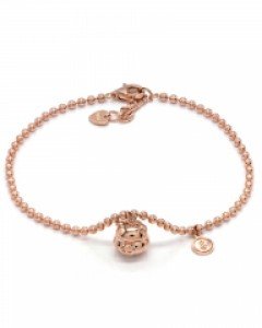 [제나벨라] 14K 18K 로즈골드 큐트 피그 볼팔찌