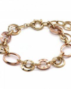 [제나벨라] 14K 18K 로즈골드 아르웬 팔찌