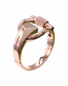 [제나벨라] 14K 18K 로즈골드 클라라 반지