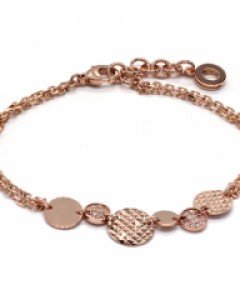 [제나벨라] 14K 18K 로즈골드 도니아 팔찌