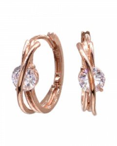 [제나벨라] 14K 18K 로즈골드 이즐리 귀걸이