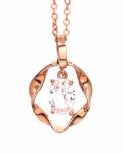 [제나벨라] 14K 18K 로즈골드 무니라 목걸이