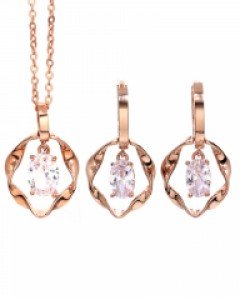 [제나벨라] 14K 18K 로즈골드 무니라 세트