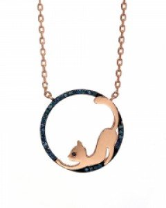 [제나벨라] 14K 18K 로즈골드 키쎄 목걸이Ⅱ