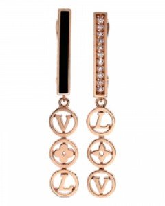 [제나벨라] 14K 18K 핑크골드 모네뜨 귀걸이