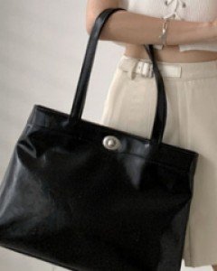 가벼운 빅쇼퍼백 데일리 사각 크랙 트와일백 보부상가방 4컬러