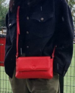 천연소가죽 버튼 숄더백 미니크로스백 24컬러