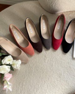 (한정_브라운225,블랙235) 밀크 데일리 미들펌프스 a1996